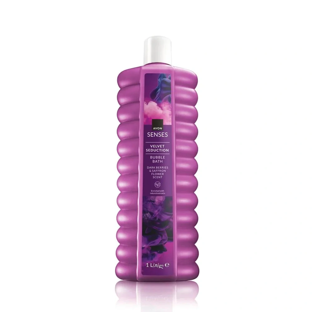 Avon Pěna do koupele s vůní tmavých bobulí a květu šafránu