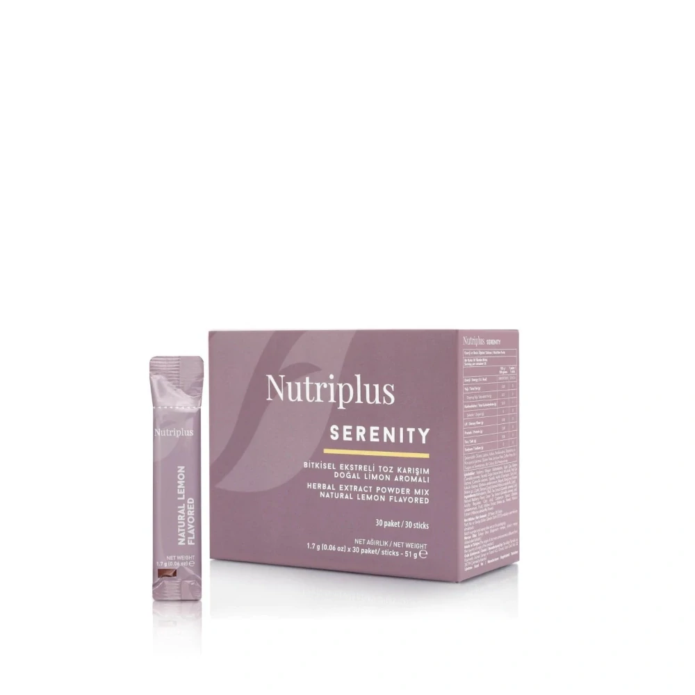 FARMASI Nutriplus Serenity čaj s citrónovou příchutí, 1,7 g x 30 ks