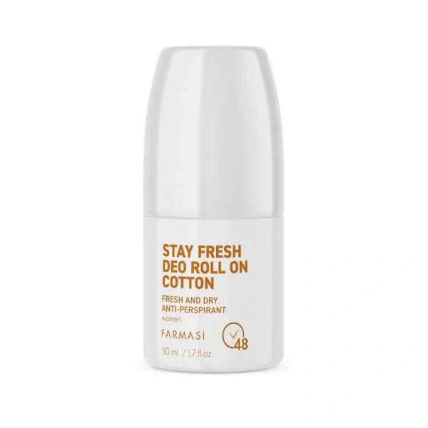 FARMASI Stay fresh deo roll-on antiperspirant Pure 50 ml