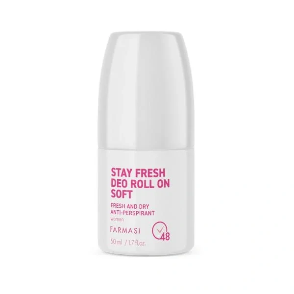 FARMASI Stay fresh deo roll-on antiperspirant Pure 50 ml