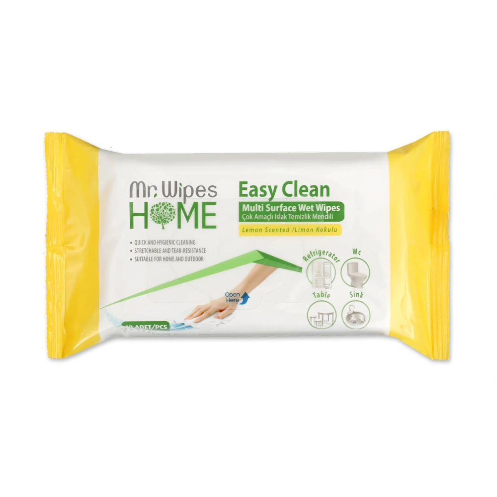 FARMASI Mr. Wipes Čistící utěrky s vůní citronu 40 ks