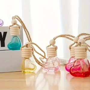 Skleněné Difuzérky ve Tvaru Srdce 