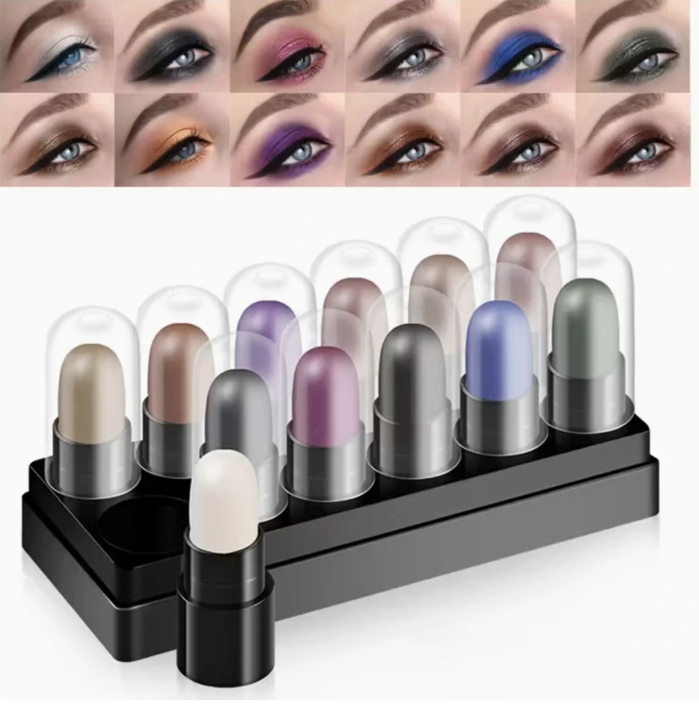 12-barevná Sada Očních Stínů 