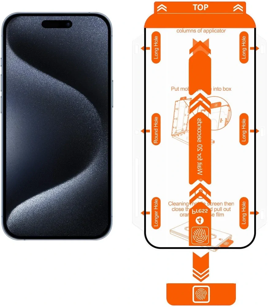 2ks Ochrana displeje pro iPhone! 📱✨Iphone 16