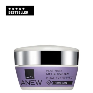 Avon Liftingová duální oční péče Anew Platinum s Protinolem 