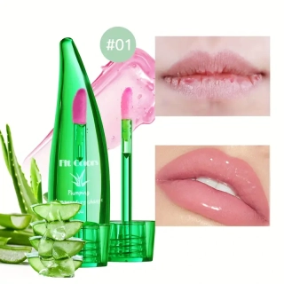 Zelený Aloe Vera olej na rty 