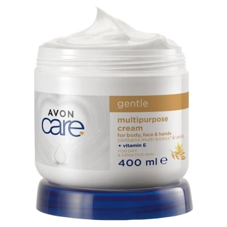 Avon Zklidňující krém na obličej, ruce a tělo s výtažky z ovsa a vanilky
