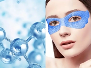 Jednodílná hydratační oční maska 