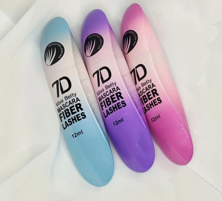 7D vlákenná řasová maskara – voděodolná