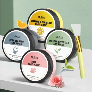 Hlinité masky na obličej