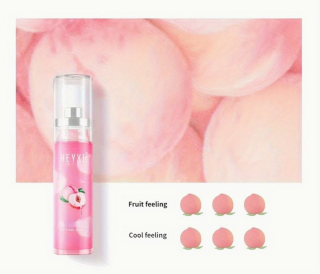 Osvěžující sprej s broskvovou příchutí 