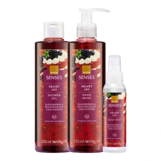 Avon 3DÍLNÁ SADA S VŮNÍ OSTRUŽINY A ČOKOLÁDOVÉHO DORTU