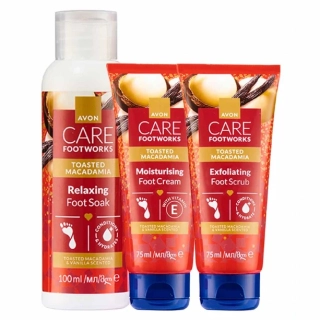 Avon SADA NA NOHY S VŮNÍ VANILKY A PRAŽENÉHO MAKADAMOVÉHO OŘÍŠKU